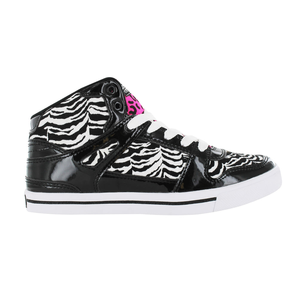 Gotta Flurt Women's Hip Hop VI Black/White/Hot Pink Fashion Sneaker (BOGO1).