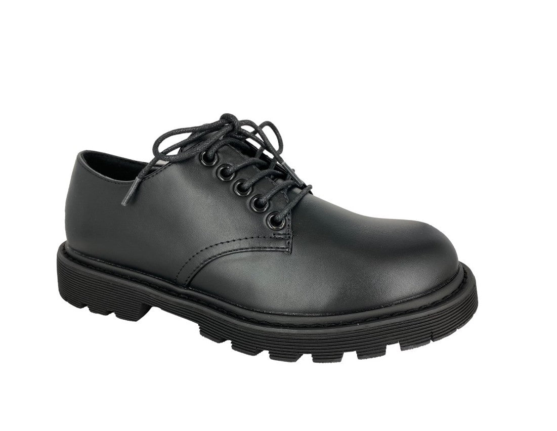 Gotta Flurt Women s Academy Black Synthetic Leather Oxford Student Shoes